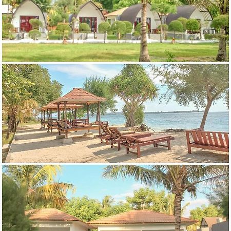 Nusa Indah Bungalows กิลิไอร์ ภายนอก รูปภาพ